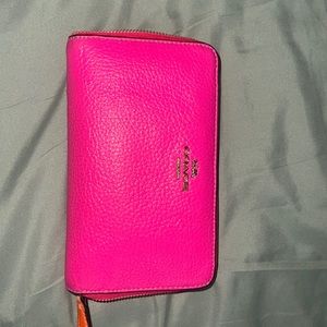 Cute coach wallet. Summer colors